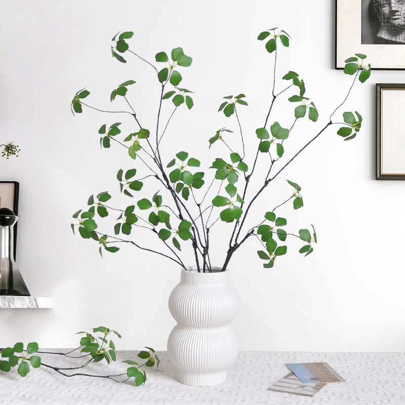 Dracaena Marginata - 43IN Kunstmatige Pandanusblad Groen Chinees Decor