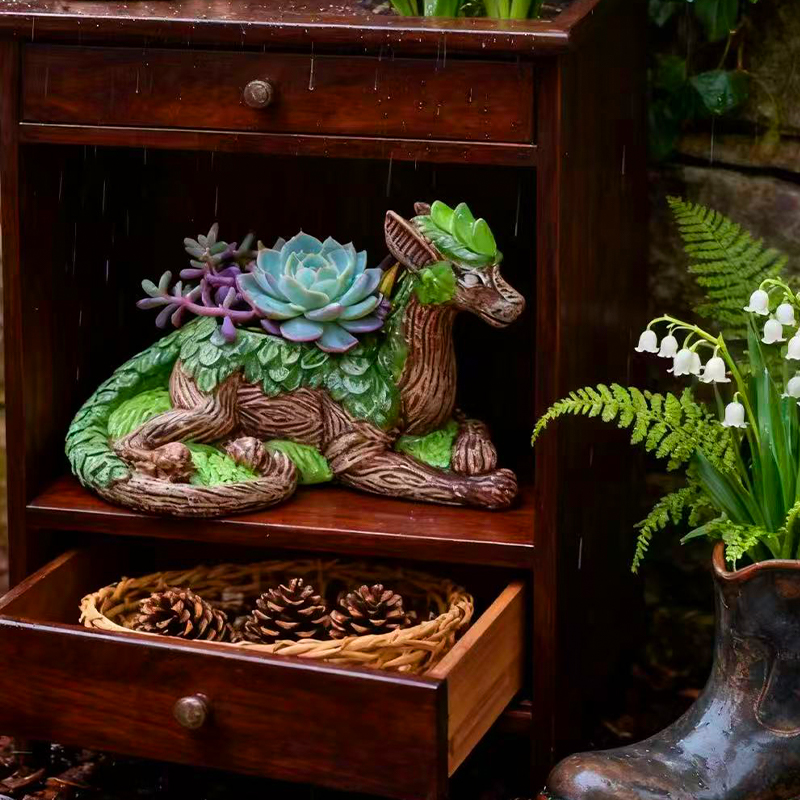 Creatieve Dragon Tree Bloempot - Aloe Vera Pot recensie en prijs