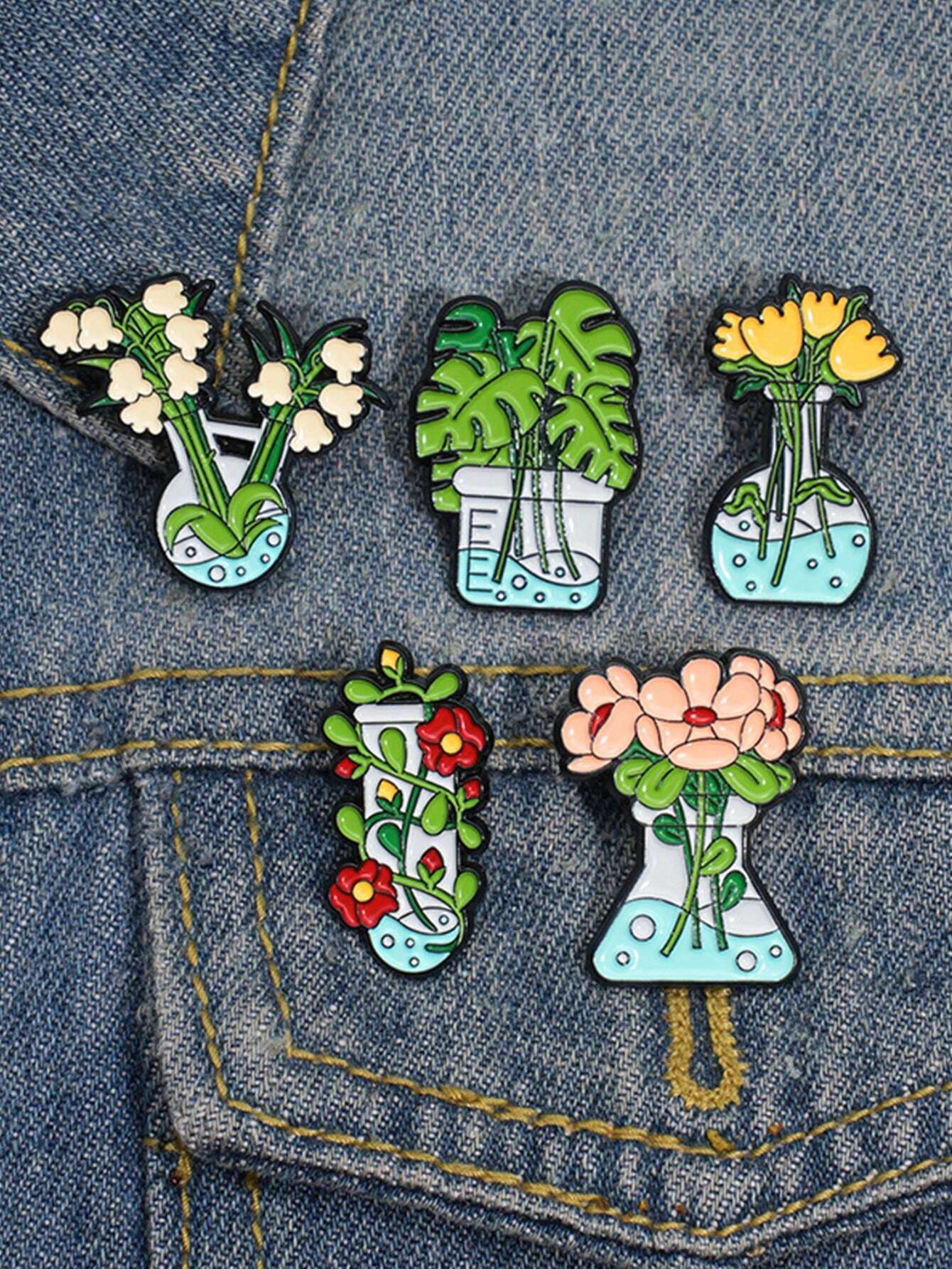 QIHOO 5 stuks Cartoon Groene P - Aloe Vera Pot recensie en prijs