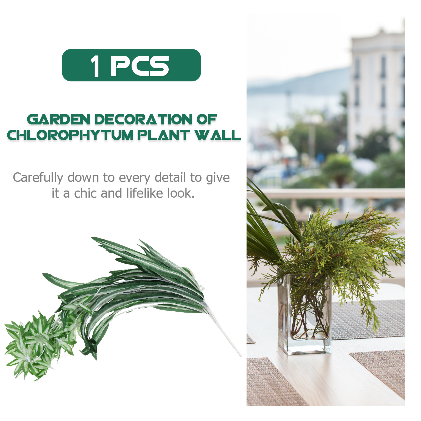 1 Stuks Kunstmatige Chlorophyt - Spider Plant Hanging recensie en prijs