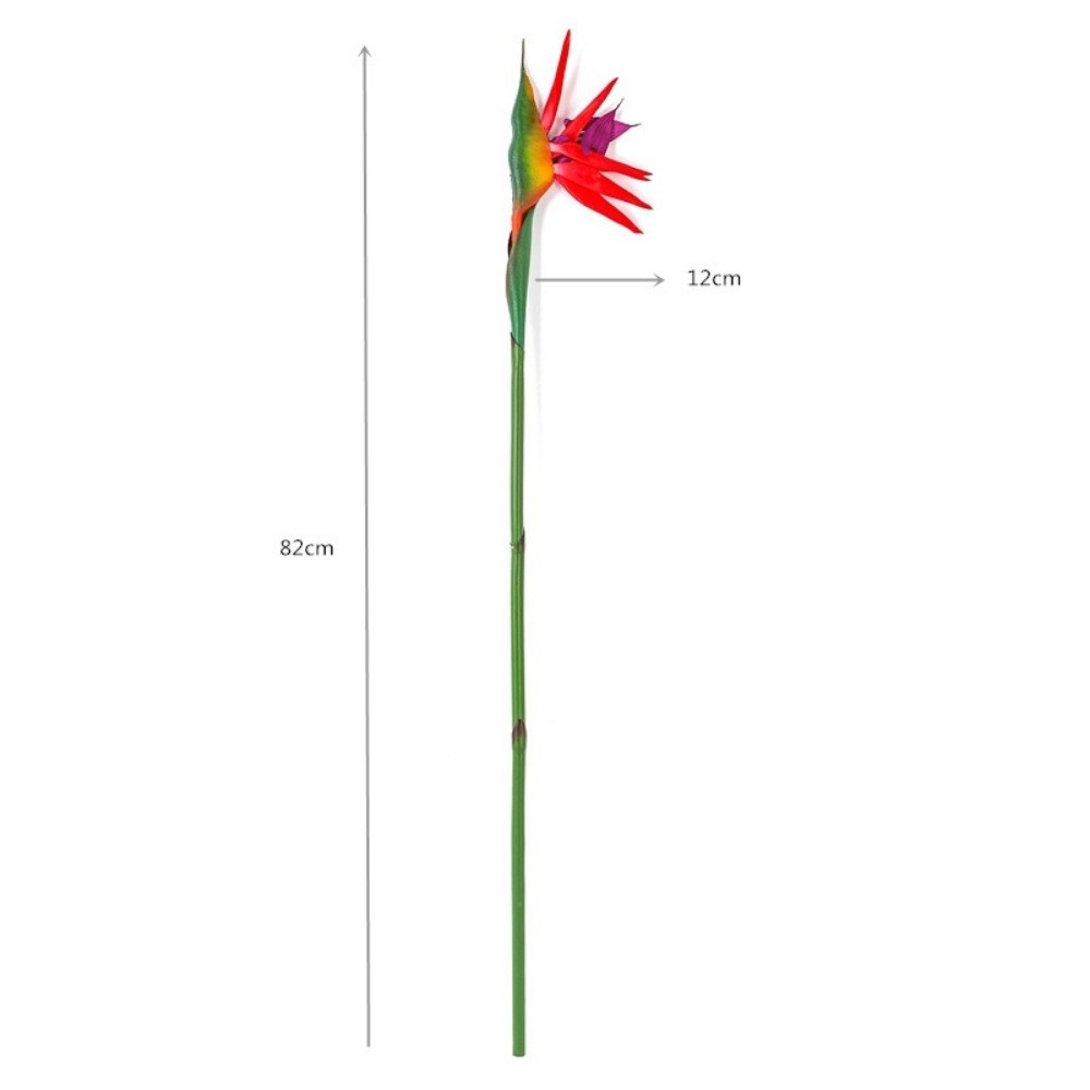 Nieuwe lange steel kunstmatige - Bird Paradise Strelitzia recensie en prijs